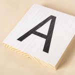 Personlig korsord scrabble pussel trä väggplatta med 1-10 namn heminredning födelsedag inflyttningspresent för familj vän