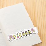 Marque-page magnétique étanche avec titre et nom Cadeau de rentrée des classes pour les enseignants amoureux des livres
