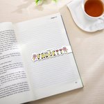 Marque-page magnétique étanche avec titre et nom Cadeau de rentrée des classes pour les enseignants amoureux des livres
