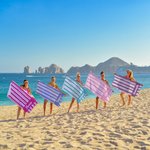 Gepersonaliseerde Strepenlijn Sneldrogend Oversized Microfiber Strandlaken met Naam Zomer Vakantie Zwembad Feest Accessoires Cadeau voor Vrouwen