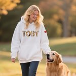 Personalized 1-9 Photos Collage Design Multicolor T-shirt Sweatshirt Hoodie with Name Birthday Anniversary Gift for Family Pet Lovers