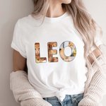 Personalized 1-9 Photos Collage Design Multicolor T-shirt Sweatshirt Hoodie with Name Birthday Anniversary Gift for Family Pet Lovers