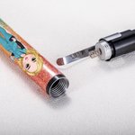 Personalized Cartoon Character Glitter Medical Portable LED Pen Light with Name Nurse Week Appreciation Birthday Gift for Doctor Nurse Medical Staff