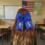 Personalized Cute Cartoon Kid Star Hair Bow with Name Cute Accessories Back to School Birthday Gift for Girls Women