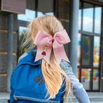 Personalized Cute Cartoon Kid Star Hair Bow with Name Cute Accessories Back to School Birthday Gift for Girls Women
