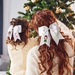 Personalized Cute Cartoon Kid Star Hair Bow with Name Cute Accessories Back to School Birthday Gift for Girls Women