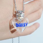 Personalizado Pet Remembrance Claro collar de cristal de almacenamiento de pelo con el nombre Memorial Aniversario Cumpleaños Regalo para las mujeres Pet Lovers