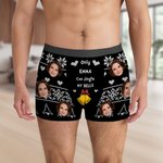 Boxer intimo da uomo con nome e cognome Regalo di San Valentino per il marito e il fidanzato