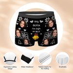 Boxer intimo da uomo con nome e cognome Regalo di San Valentino per il marito e il fidanzato