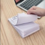 Personalised A Note From Tear-off Notepad with 40/80 Pages Office Work To Do List Back to School Appreciation Teacher's Day Gift for Teachers