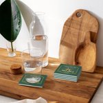 Personalised 19th Hole Golf Cheers Non-Slip Ceramic Coasters with Name Set of 4 Club Party Gift for Golf Player