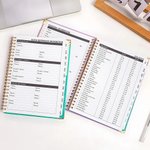 Planner 2026 personalizzato A5 con nome e personaggio cartone animato pagine settimanali e mensili regalo di compleanno per amici e famiglia
