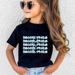 Personlig Lightning Grade 100% bomulls T-shirt för barn med namn och nummer Tillbaka till skolan Födelsedagspresent för barn som älskar baseboll