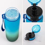 Personalised Cartoon Golf Character 32 oz Motivational Sport Water Bottle with Time Marker and Name Birthday Gift for Golf Enthusiasts