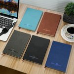 Personalisierte Classic Monogramm A5 Journal Notebook mit Namen Geburtstag Graduierung Geschenk für Absolventen Geschäftspartner