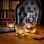 Personalisierte Vintage Football Thema Whiskey Dekanter mit eingraviertem Namen Bar Zubehör Jahrestag Geburtstag Geschenk für Whiskey Liquor Liebhaber