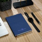 Personalisierte Classic Monogramm A5 Journal Notebook mit Namen Geburtstag Graduierung Geschenk für Absolventen Geschäftspartner