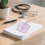 Personalized Fetal Position Wheel Badge with Name and Title Labor Delivery Visual Education Aide Graduation Gift for Midwives Students