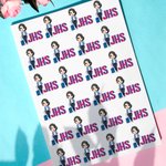 Personalized Shadow Monogram Cartoon Travel Character Waterproof Stickers Birthday Travel Gift for Women Men Travelers