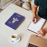 Cuaderno A5 con páginas de planificación semanal Personalizado Personaje de dibujos animados 2026 Planificador Nombre y título Cumpleaños Trabajo Aniversario Regalo para oficinistas