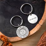 Personalized Nordic Viking Dog Tag with Name and Text Pet Supplies Daily Use Pet Party Birthday Gift for Pet Owners Nordic Culture Lovers