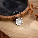 Personalized Nordic Viking Dog Tag with Name and Text Pet Supplies Daily Use Pet Party Birthday Gift for Pet Owners Nordic Culture Lovers