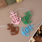 Rueda de barco personalizada Ancla náutica para colgar Adorno náutico con nombre Cumpleaños Regalo de viaje para entusiastas de la vela Amantes del océano Marineros