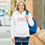 Personalised Multicolor Sorority T-shirt Sweatshirt Hoodie with Name and Year Sorority Birthday Gift for Sorors Friends丨Callie × Affinity Licensing