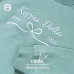 Personalised Multicolor Sorority T-shirt Sweatshirt Hoodie with Name and Year Sorority Birthday Gift for Sorors Friends丨Callie × Affinity Licensing