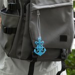 Rueda de barco personalizada Ancla náutica para colgar Adorno náutico con nombre Cumpleaños Regalo de viaje para entusiastas de la vela Amantes del océano Marineros