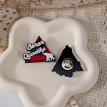 Personalized Delta Elephant Sorority Pin Badge with Name Initiation Anniversary Gift for Friends Girls Sorors