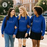 Personalised Multicolor Sorority T-shirt Sweatshirt Hoodie with Name and Year Sorority Birthday Gift for Sorors Friends丨Callie × Affinity Licensing