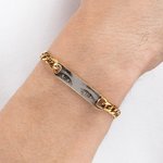 Personalized Adjustable Human Eyes Photo Bracelet Birthday Valentine's Day Anniversary Gift for Women Men