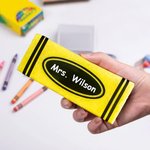 Personalisierte Glitter Bleistift Buntstift Design Blackboard Radiergummi mit 2 Whiteboard Marker Teacher's Day zurück zur Schule Anerkennung Geschenk für Pädagogen