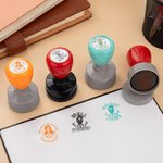 Gepersonaliseerde Well Done Portret Zelfinktende Leraar Stempel met Tekst – Bedankt voor de Leraar op Leraarsdag Motiverend Cadeau voor Leraren