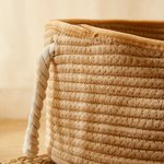 Personalised Cute Pet Photo Cotton Linen Pet Bed Basket with Handle and Name Medium Large Cat Daily Use Birthday Adoption Day Gift for Pet Owners