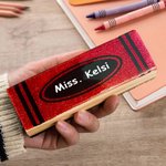 Personalisierte Glitter Bleistift Buntstift Design Blackboard Radiergummi mit 2 Whiteboard Marker Teacher's Day zurück zur Schule Anerkennung Geschenk für Pädagogen