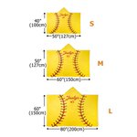This Is My Territory - Personalized Player Sports Hooded Blanket