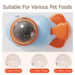 Personalized Whale Duck Dog Interactive Treat Dispenser Toy with Name and 3 Different Feeding Ports Anniversary Birthday Gift for Pet Lover