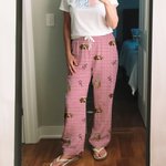 Pantalones de pijama a rayas personalizados con foto de cara, nombre y bolsillo Regalo de cumpleaños para fiesta de uso diario para los dueños de mascotas de la familia