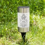 Personalised Angel Baby Solar Garden Light with Text Name and Date Garden Decor Memorial Sympathy Gift for Bereaved Parents