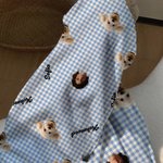 Pantalones de pijama a rayas personalizados con foto de cara, nombre y bolsillo Regalo de cumpleaños para fiesta de uso diario para los dueños de mascotas de la familia