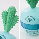 Personalized Cactus Design Dog Interactive Treat Dispenser Toy with Name Pet’s Day Birthday Gift for Pet Lovers Owners