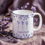 Tasse en céramique 11 oz avec nom et texte Cadeau d'anniversaire de Thanksgiving pour les femmes