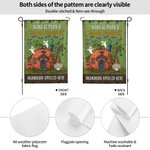 Spersonalizowana flaga ogrodowa Halloween Ghost Pumpkin z 1-10 imionami i tytułami Prezent na imprezę rodzinną Halloween dla dzieci z rodziny