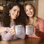 Tasse en céramique 11 oz avec nom et texte Cadeau d'anniversaire de Thanksgiving pour les femmes