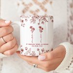 Tasse en céramique 11 oz avec nom et texte Cadeau d'anniversaire de Thanksgiving pour les femmes