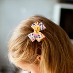 Henkilökohtainen kynä koostumus kirja Design Hair Bow Clip nimi ja kortti hiukset lisävaruste Takaisin kouluun ensimmäinen päivä lastentarha lahja tytöille