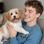 Personlig brodert T-skjorte med bilde av kjæledyr T-skjorte Genser med hettegenser med navn Daglig bruk Bursdag Pet Memorial Gave til kjæledyrelsker Eier
