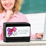 Dispensador de lápices personalizado con texto Decoración del aula Regalo de agradecimiento por la vuelta al cole para un niño profesor